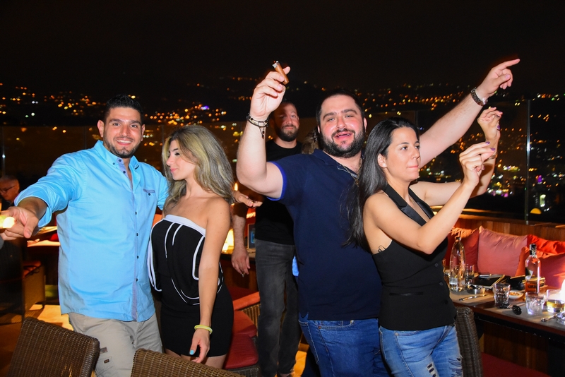 Nathaly Safy and Rabih Rahal at The View